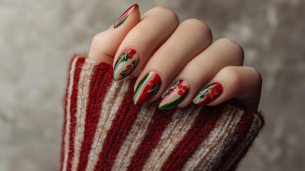 December manicure, Touch Nails Studio Westminster CO